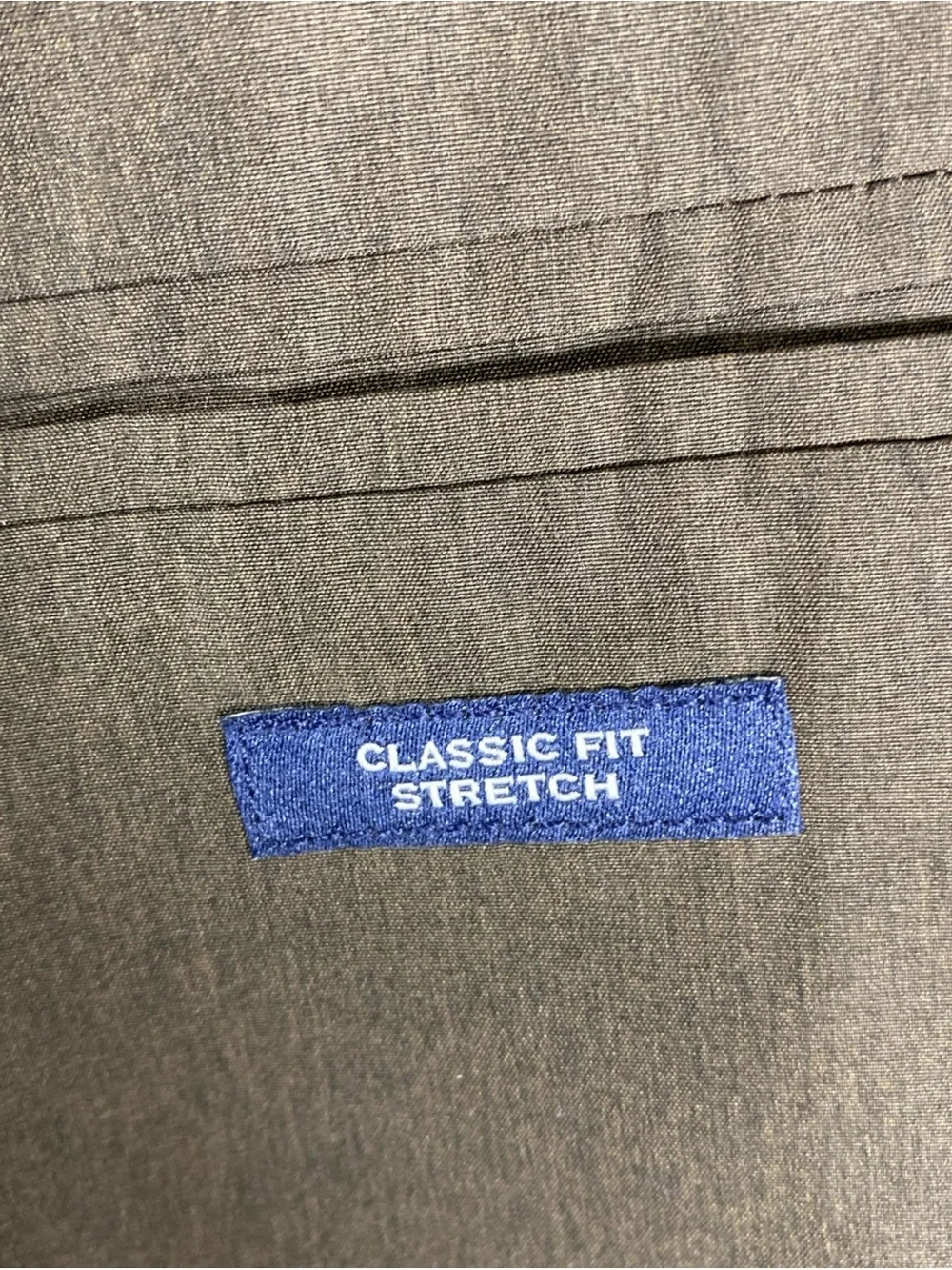 Joseph Abboud Heritage Men’s 42R Blazer Gray Brown Plaid Stretch 2 Button